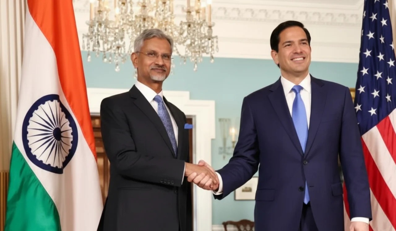 জয়শঙ্কর-রুবিয়ো সাক্ষাৎ